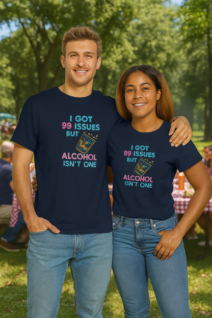 I Got 99 Issues - Funny Graphic Tee, I Got 99 Issues T-Shirt, Unisex Humor Shirt, Gift for Friends, Party Wear, Quirky Cotton Tee