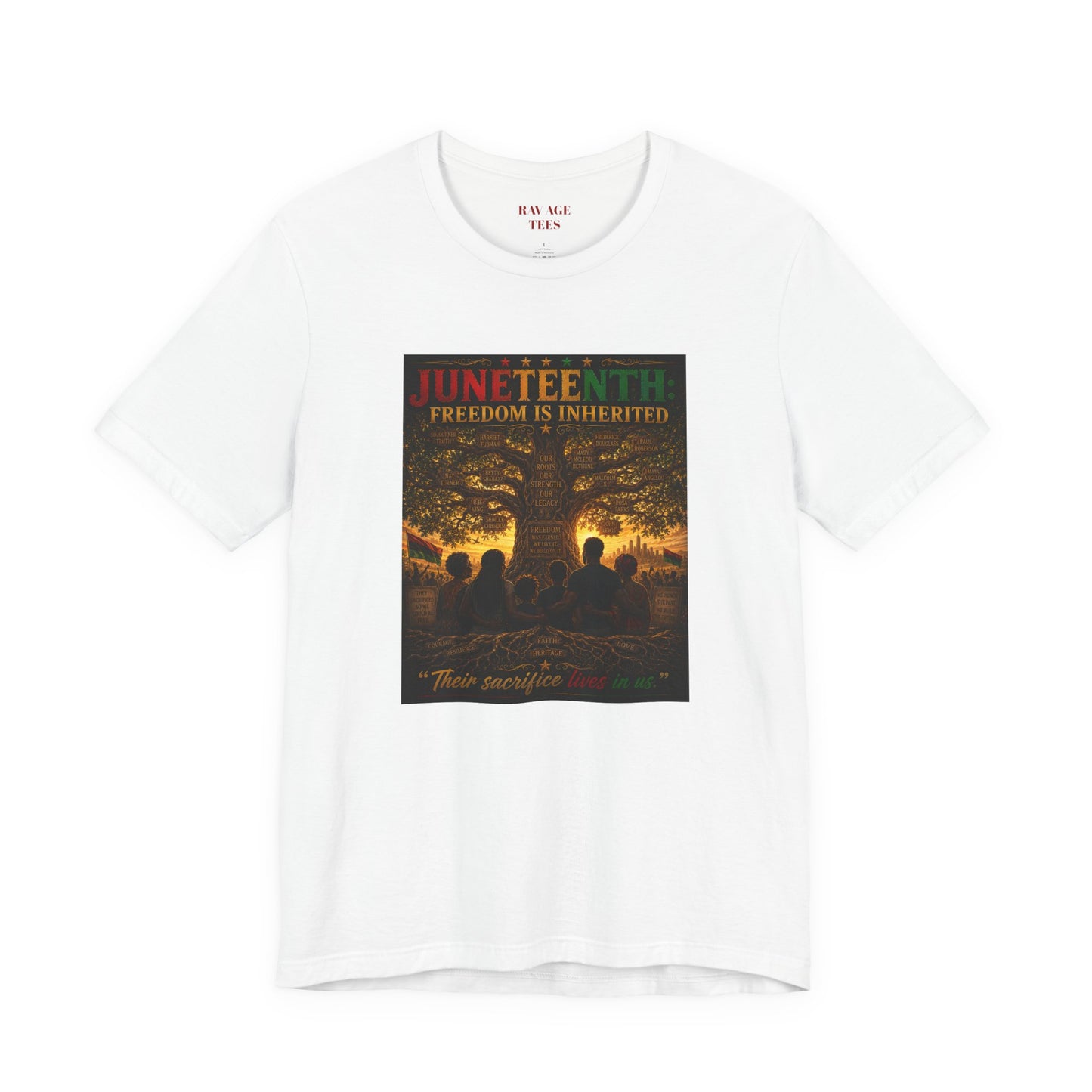 Juneteenth "Freedom Is Inherited" Tee