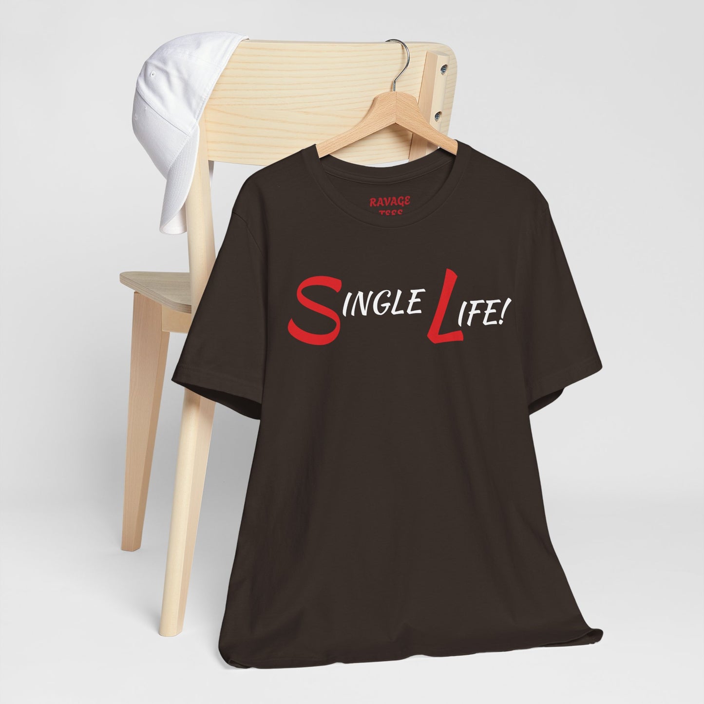 Fun & Playful Single Life Tee – Quirky Casual Shirt for Summer, Friendship Celebrations & Gifts for Singles