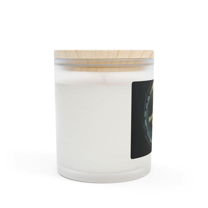 “Ravage Darkness With Light” Frosted Glass Candle 11oz