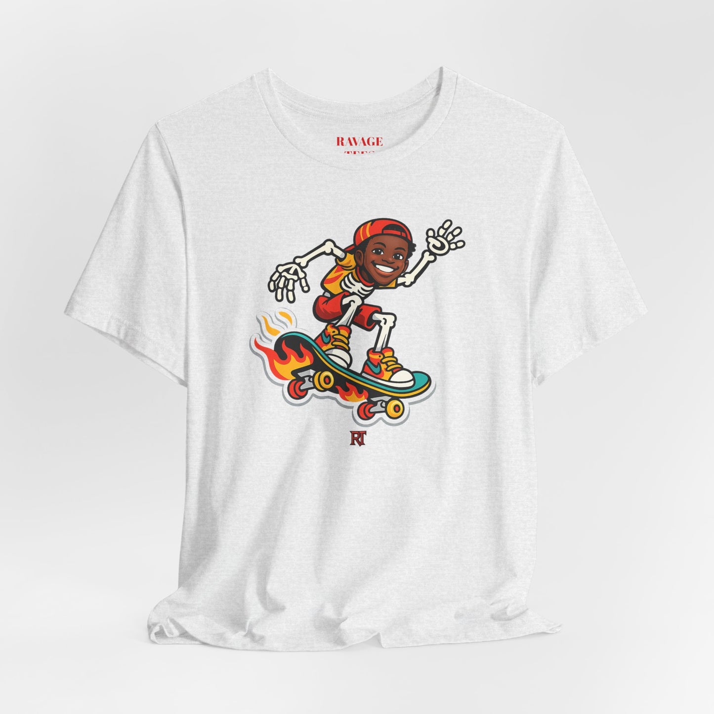 Skateboard Skeleton Tee