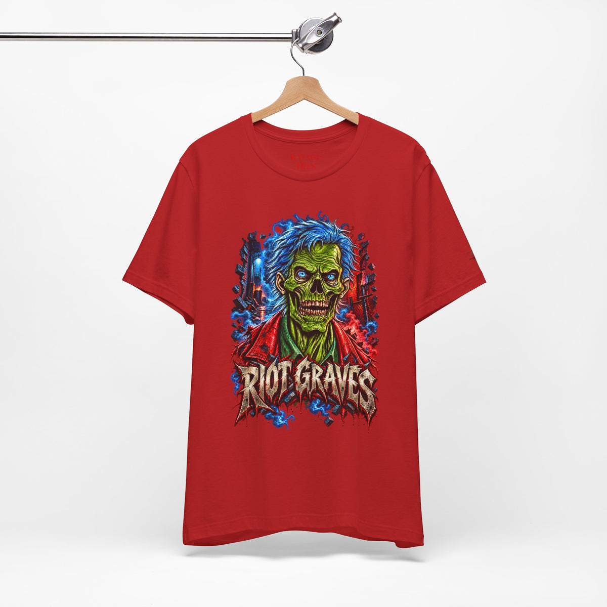 Riot Graves Skull Graphic Tee