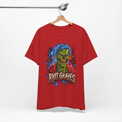 Riot Graves Skull Graphic Tee