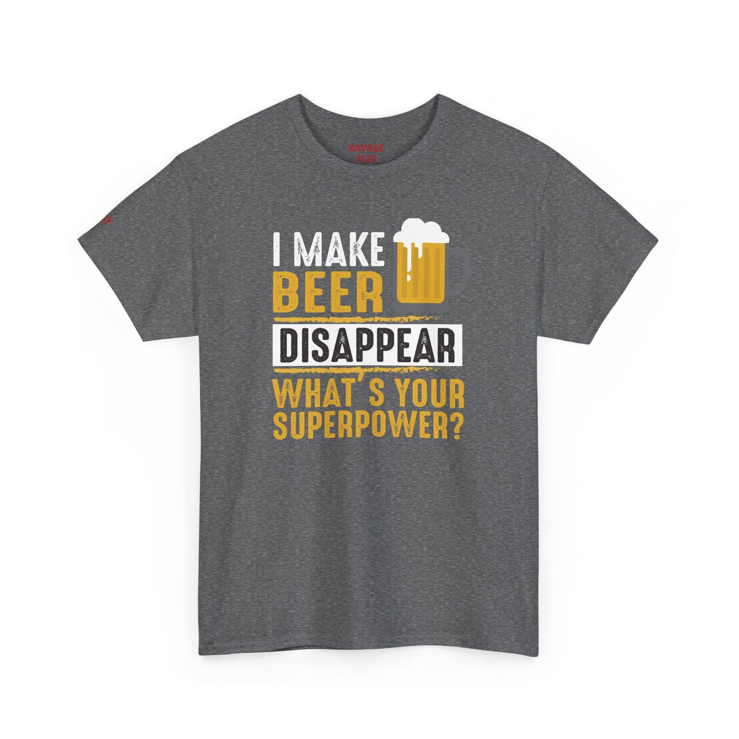 Unisex Beer Superpower Tee | Funny T-Shirt for Beer Lovers