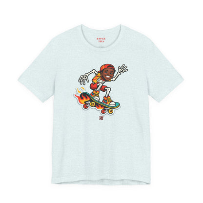 Skateboard Skeleton Tee