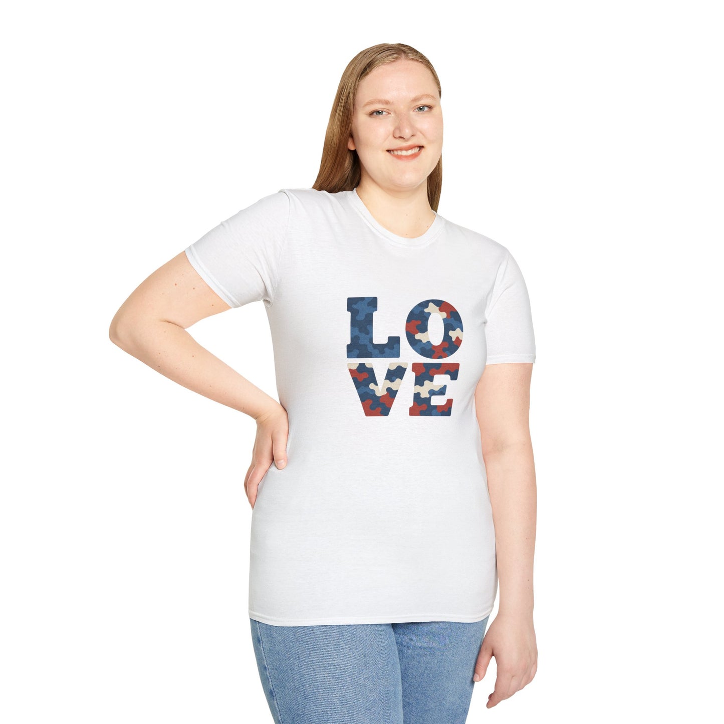 Soft Unisex Freedom & Love Graphic Tee | Gift & Daily Wear