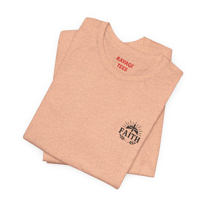 Faith Graphic Tee — 'God Got My Back' Christian T-Shirt