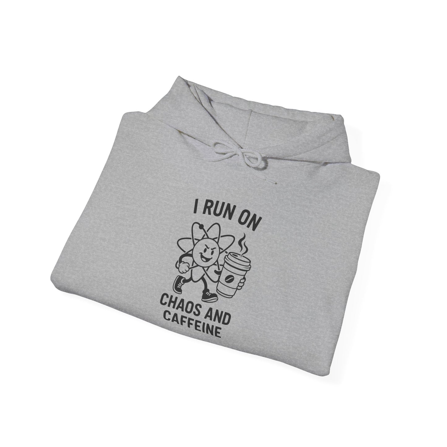 Caffeine Chaos Hoodie - Cozy Unisex Sweatshirt, Ideal for Coffee Lovers, Gift for Friends, Birthday, Relaxation, Casual Wear
