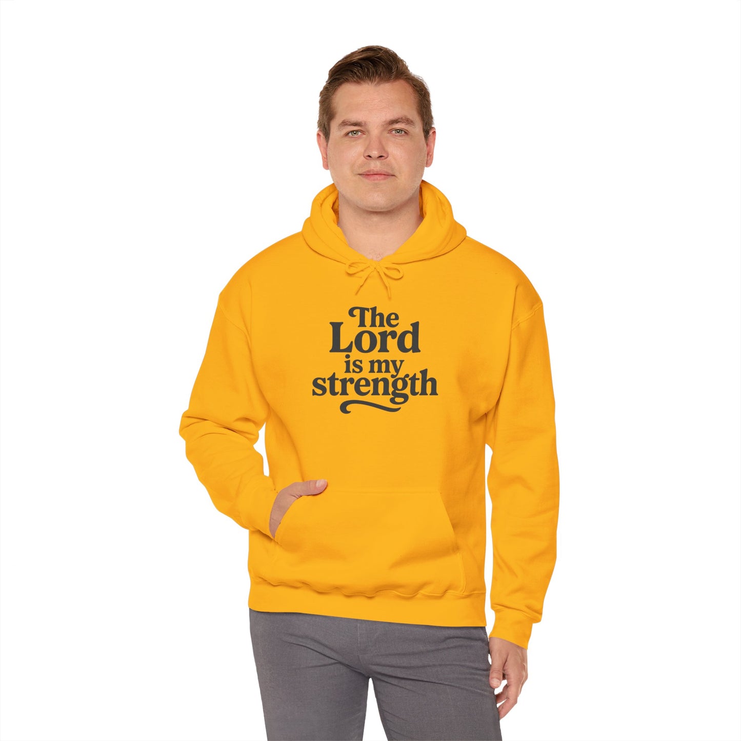 Faith-Inspired Hooded Sweatshirt, Cozy Christian Apparel, Gift for Believers, Inspirational Hoodie, Church Outing Wear