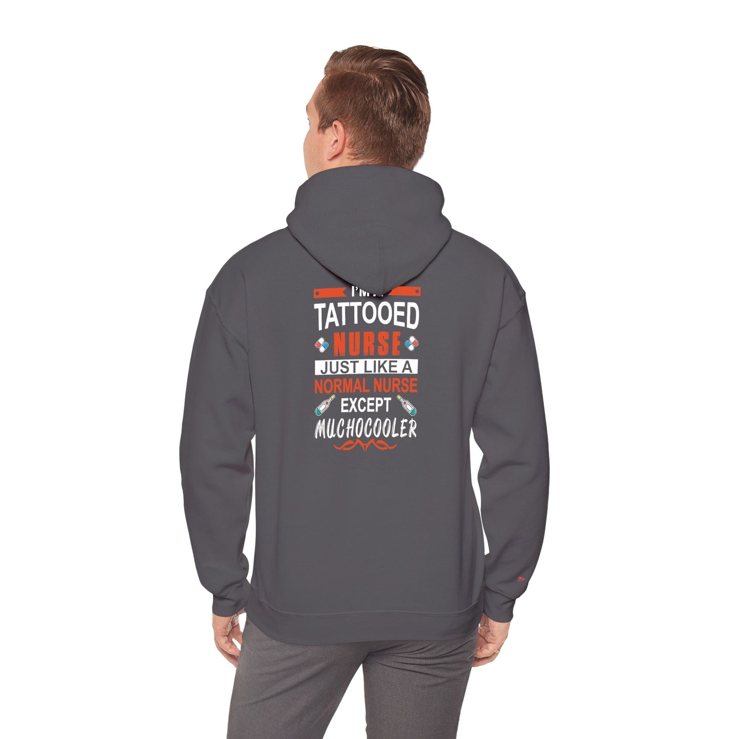 Tattooed Nurse Tee - Unisex Cotton Hoodie for Medical Professionals, Gifts for Nurses, Nurse Appreciation, Medical Humor Tee, Fun [...]
