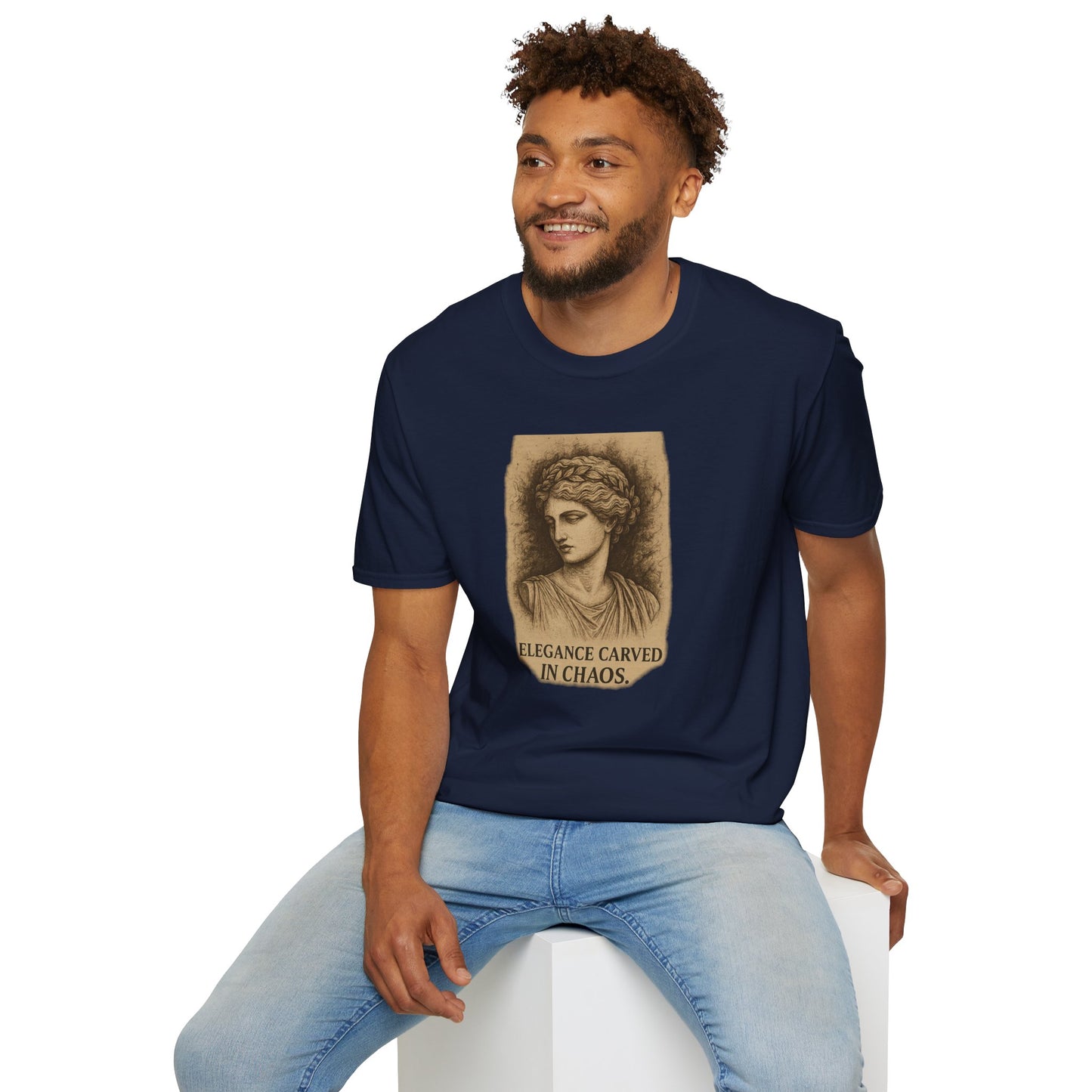 ELEGANCE CARVED IN CHAOS TEE