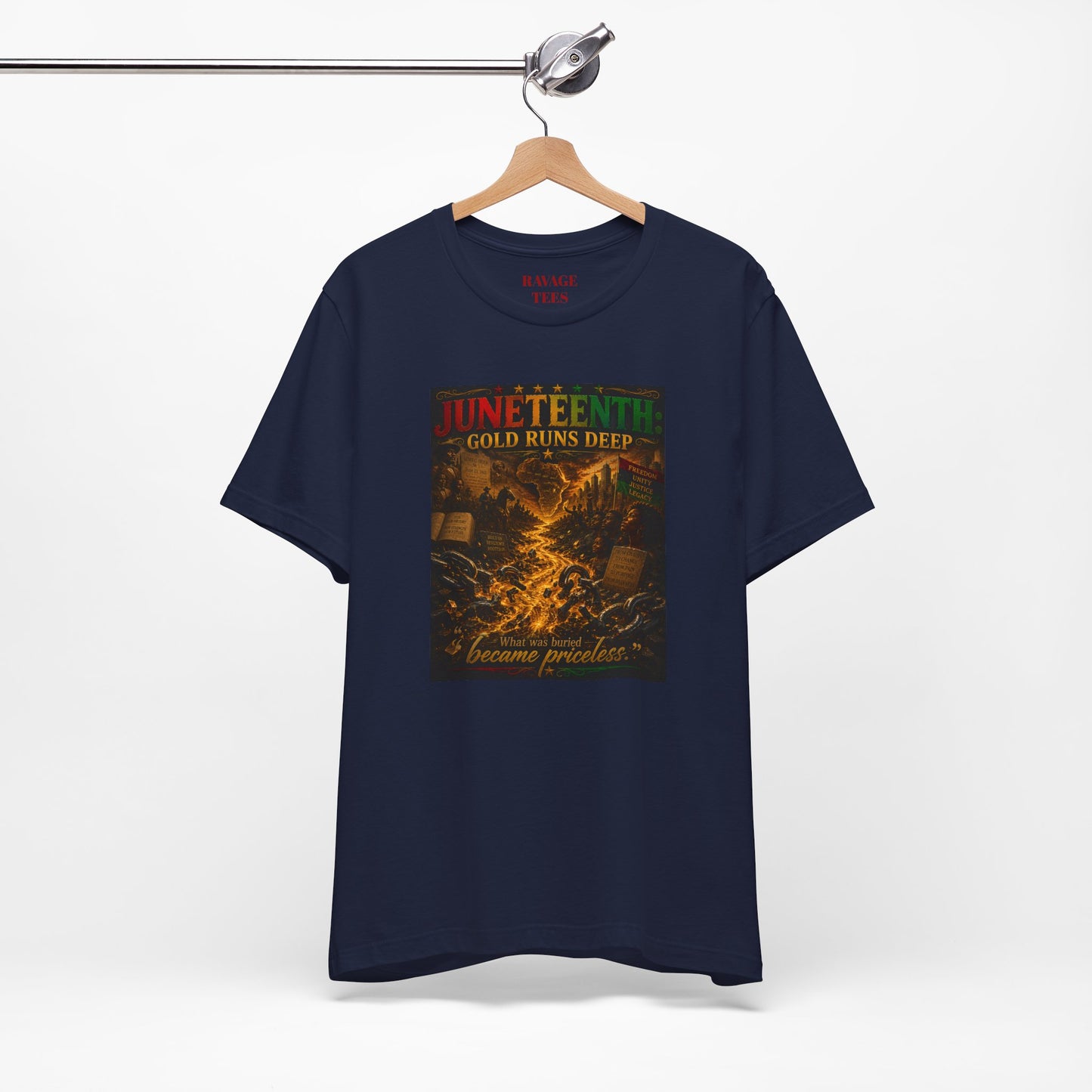 Juneteenth 'Gold Runs Deep' T-Shirt