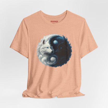 Yin Yang Wolves Tee