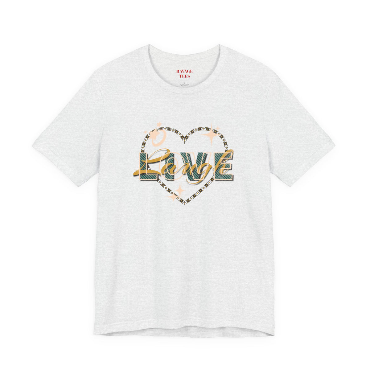 Liv Laugh Love Heart Graphic Tee