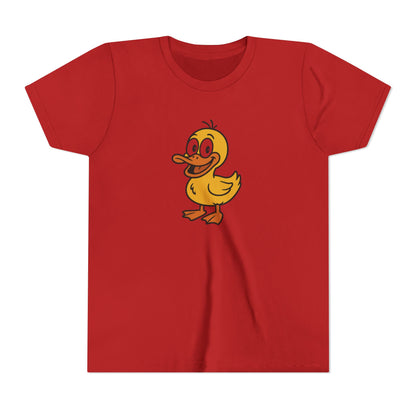 Adorable Duck Youth T-Shirt | Funny Kids Graphic Tee, Animal Print Shirt, Birthday Gift, Summer Outfit