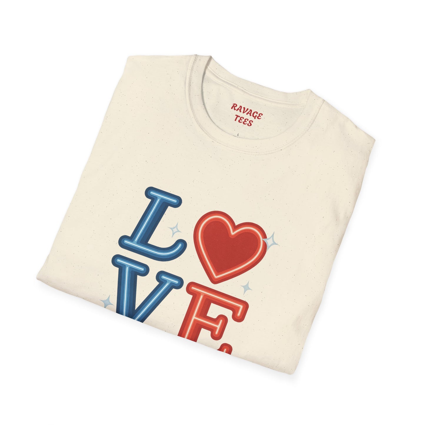 Soft Unisex Freedom & Love Graphic Tee | Gift & Daily Wear