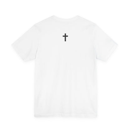 "He Is Greater Than My Fears" Christian Faith Cross T-Shirt