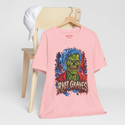 Riot Graves Skull Graphic Tee