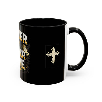 Prayer Is My Power Move Coffee Mug — Christian Faith 11/15oz Accent Mug