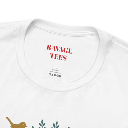 Peace Tree T-Shirt with Birds – Eco Nature Graphic Tee