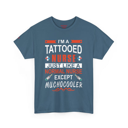 Tattooed Nurse Tee - Unisex Cotton Shirt for Nurse Appreciation, Medical Humor Tee, Fun [...]