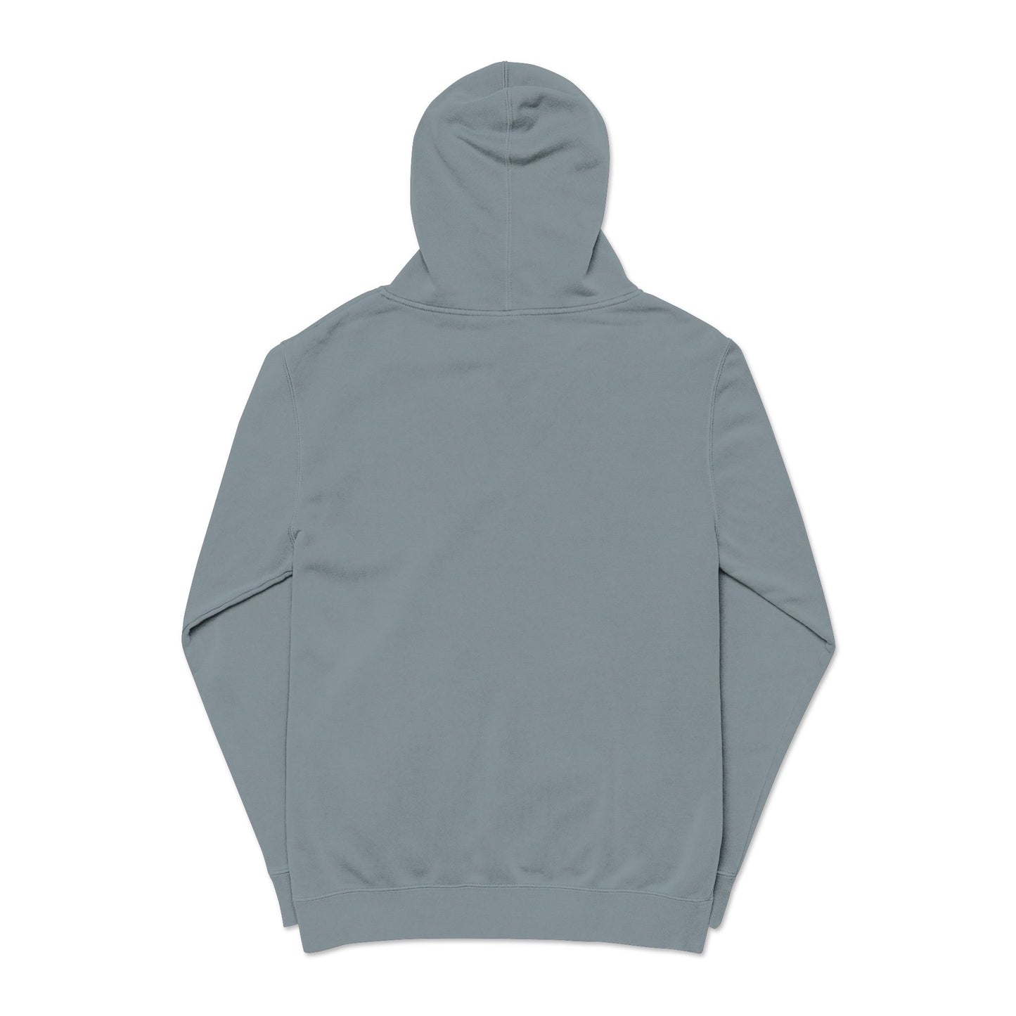Shutt1eman Embroided Vintage Pigment Black-Dyed Hoodie