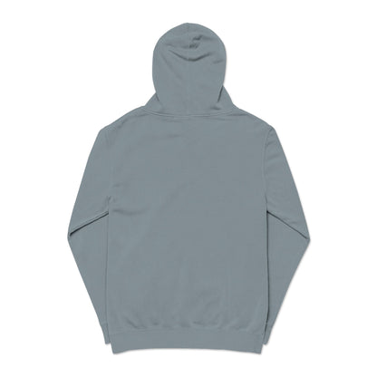 Shutt1eman Embroided Vintage Pigment Black-Dyed Hoodie