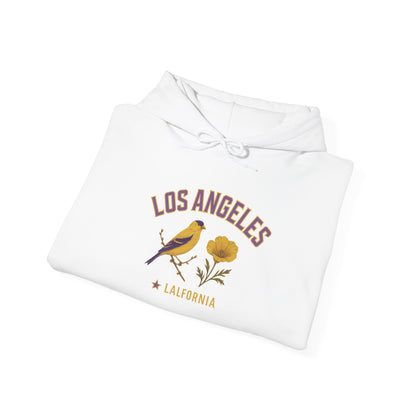 LOS ANGELES Vintage Hoodie | Retro Style Hooded Sweatshirt, Cozy Fall & Winter Wear, Travel Gift for Atlanta Lovers