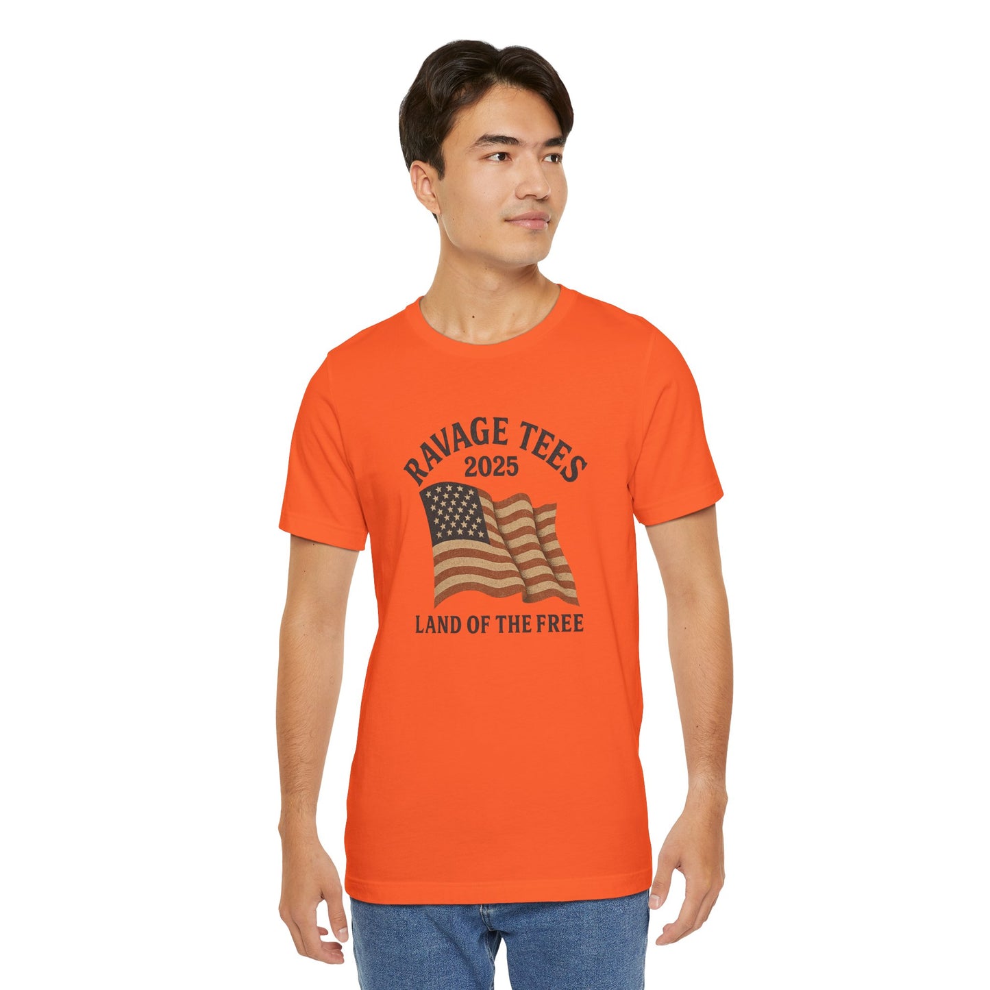 RaVage Vintage Tee: "Land of the Free"