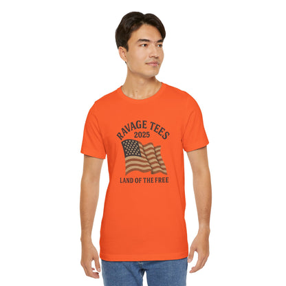 RaVage Vintage Tee: "Land of the Free"