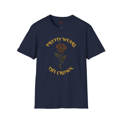 PRETTY WEARS THE CROWN  Graphic T-Shirt – Unisex Tee | Eco-Friendly Nature Shirt for Summer Style, Casual Wear & Gifts for Nature Lovers