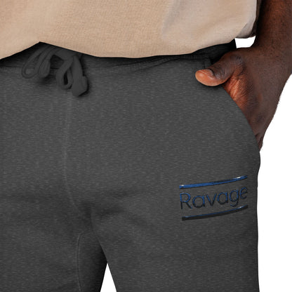 Ravage Embroidered Fleece Sweatpants — Cozy Joggers