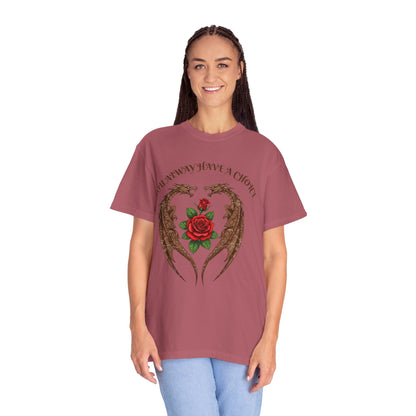 Dragon-Inspired Choice T-Shirt | Unisex Garment-Dyed Tee, Gift for Fantasy Lovers