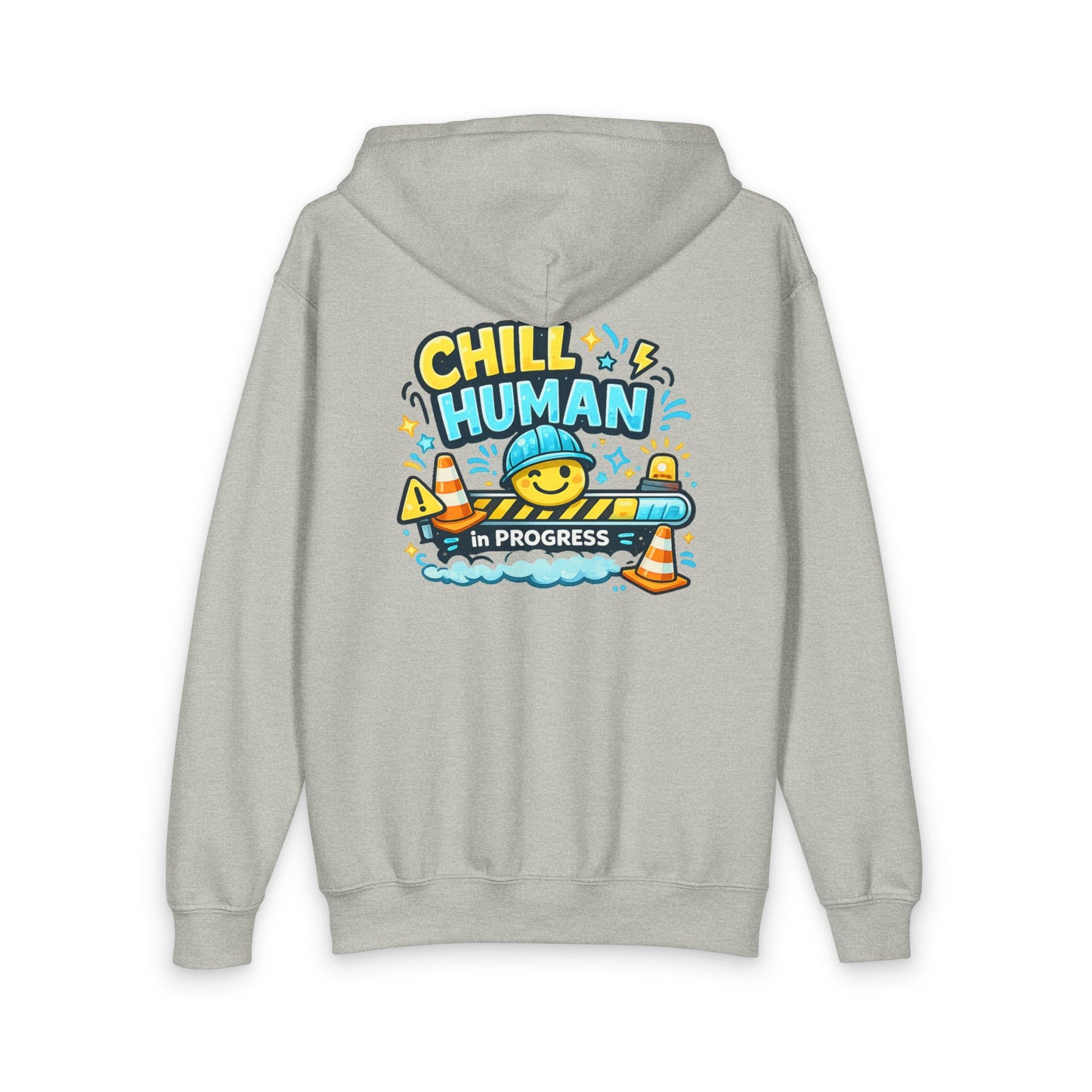Chill Human Zipped Hoodie