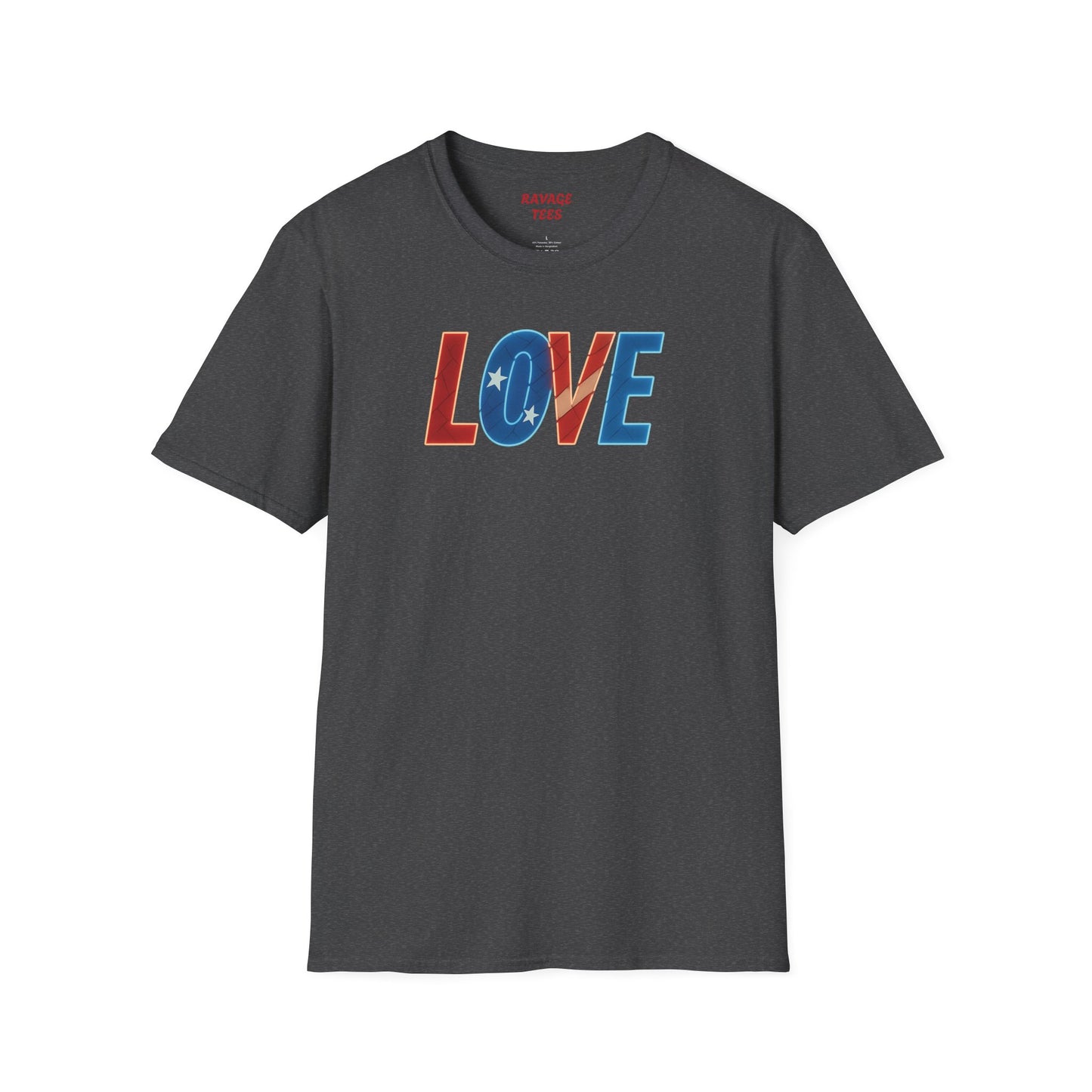 Soft Unisex Freedom & Love Graphic Tee | Gift & Daily Wear