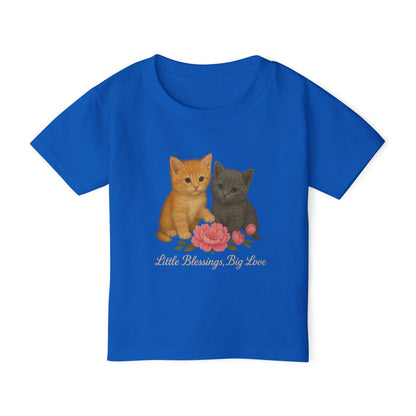 Cute Kittens with Rose "Little Blessings, Big Love"