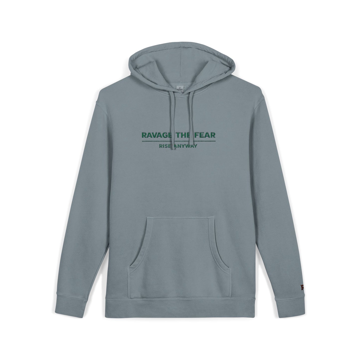 "Explore the Coast" Embroidered Pigment-Dyed Pullover
