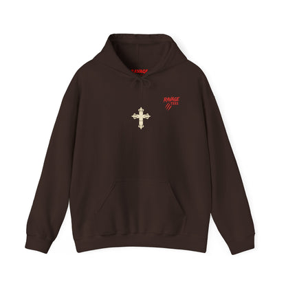 Prayer Is My Power Move Hoodie — Christian Cross Graphic Hoodie