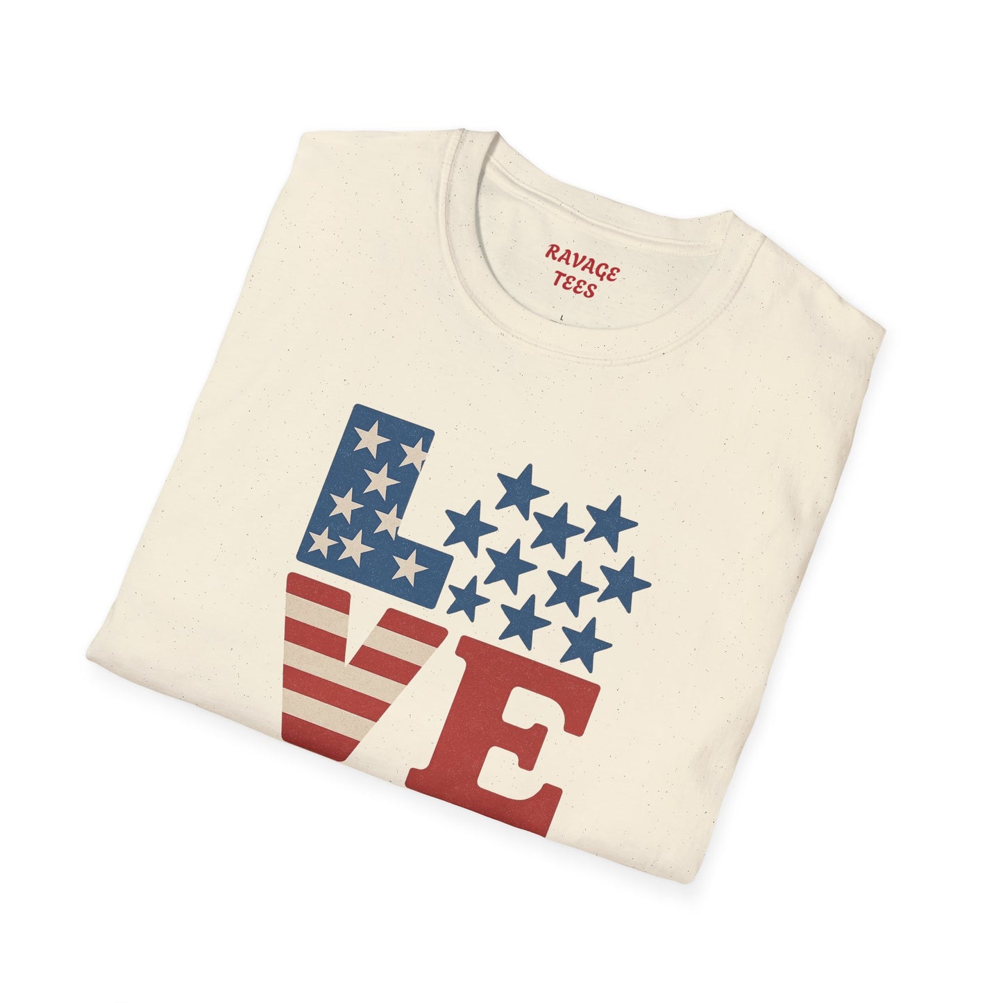 Soft Unisex Freedom & Love Graphic Tee | Gift & Daily Wear