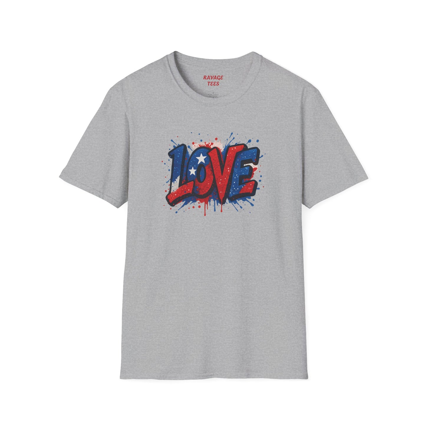 Soft Unisex Freedom & Love Graphic Tee | Gift & Daily Wear