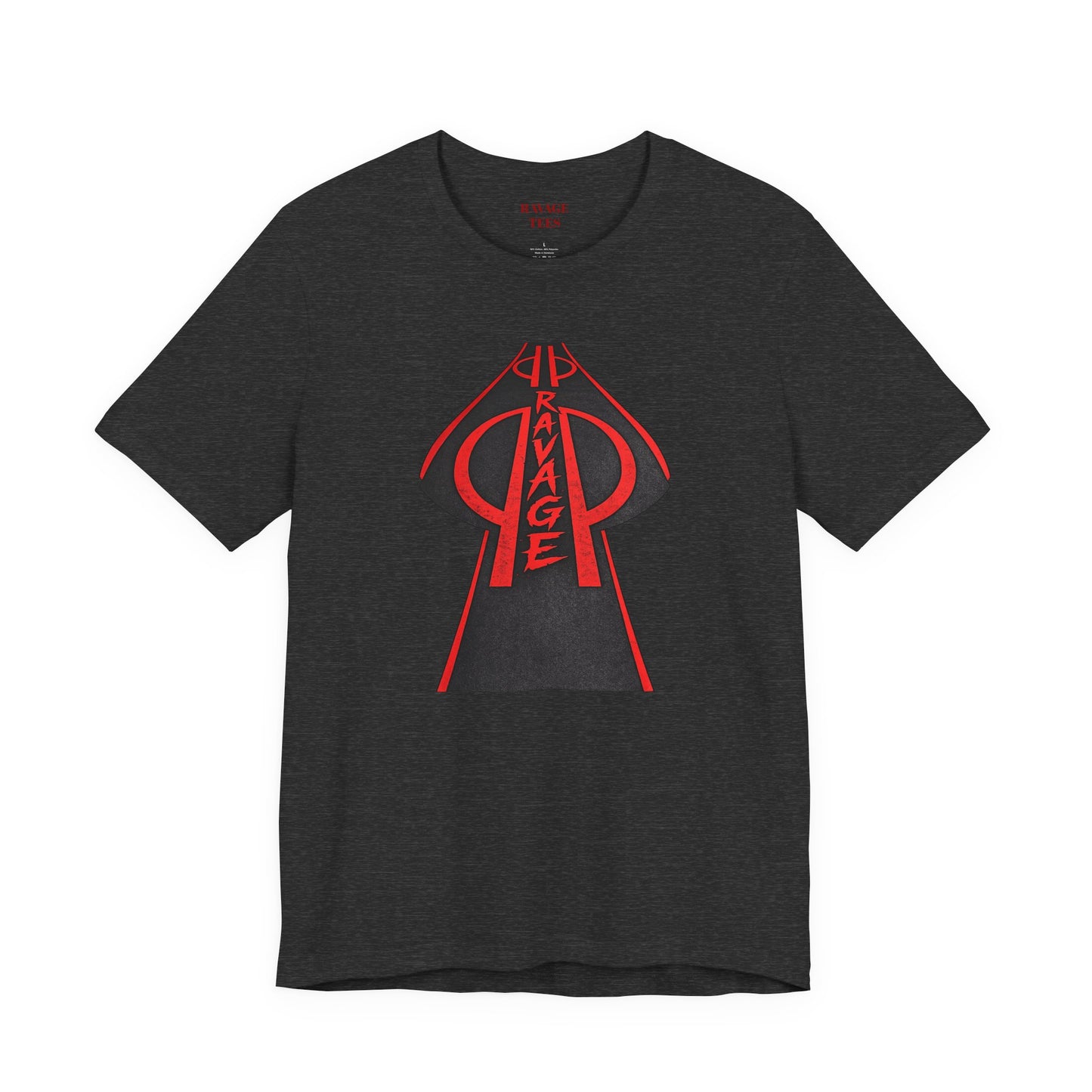RAVAGE Black & Red Arrowhead Tee