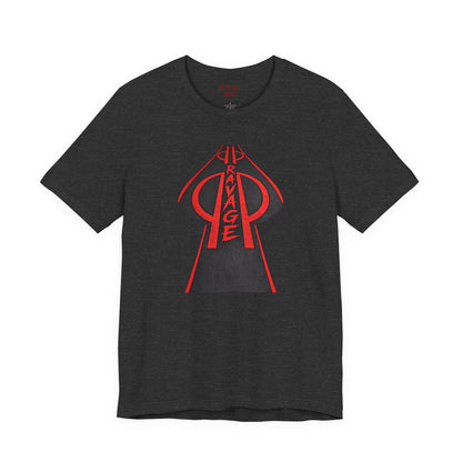 RAVAGE Black & Red Arrowhead Tee