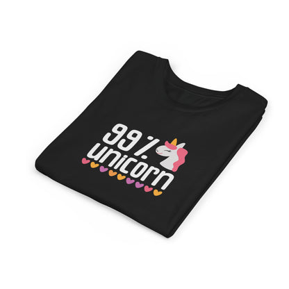 99% Unicorn Youth Tee - Fun & Whimsical Shirt for Kids