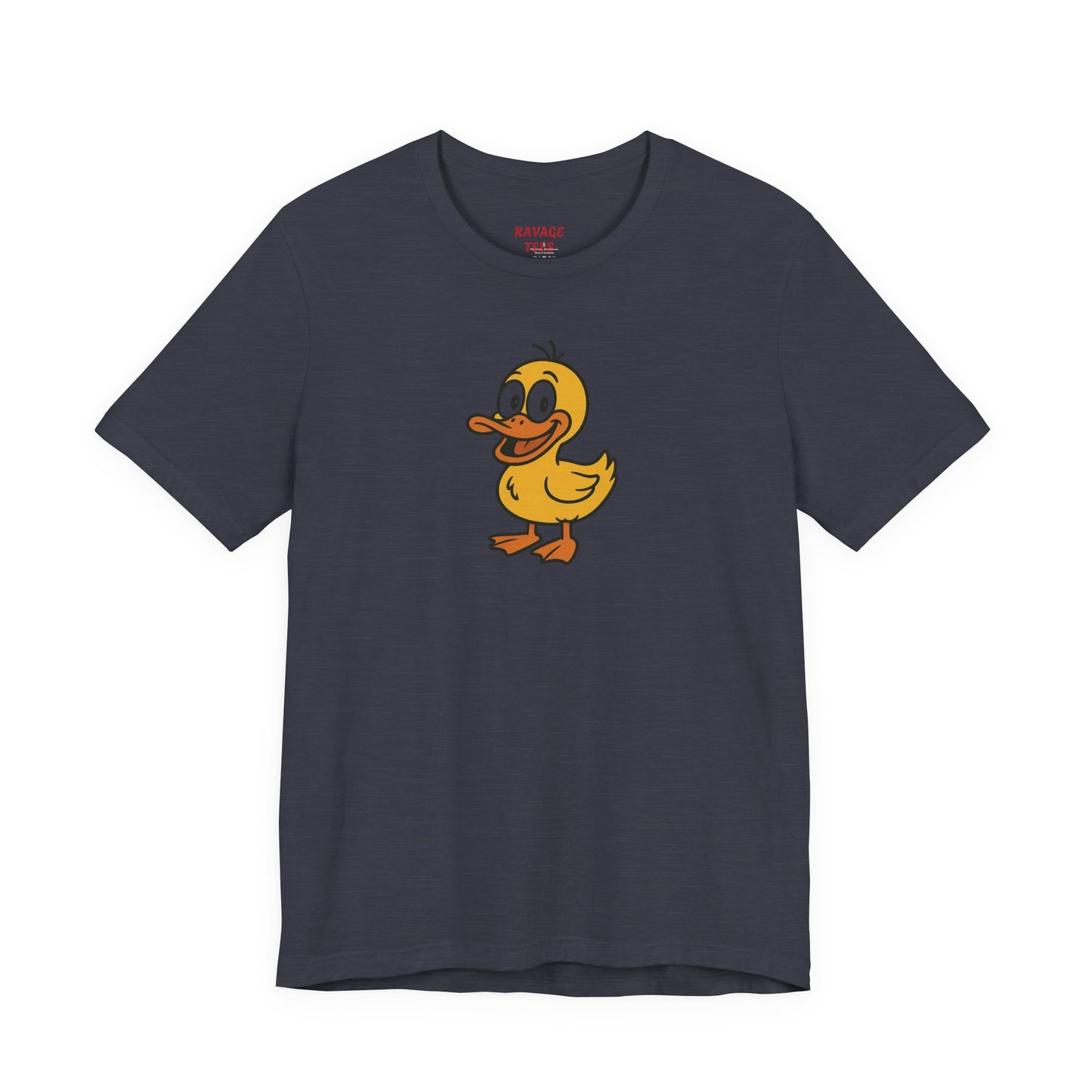 Cute Duck Graphic Tee for Animal Lovers, Unisex T-Shirt, Funny Gift Idea, Casual Wear, Summer Outfit