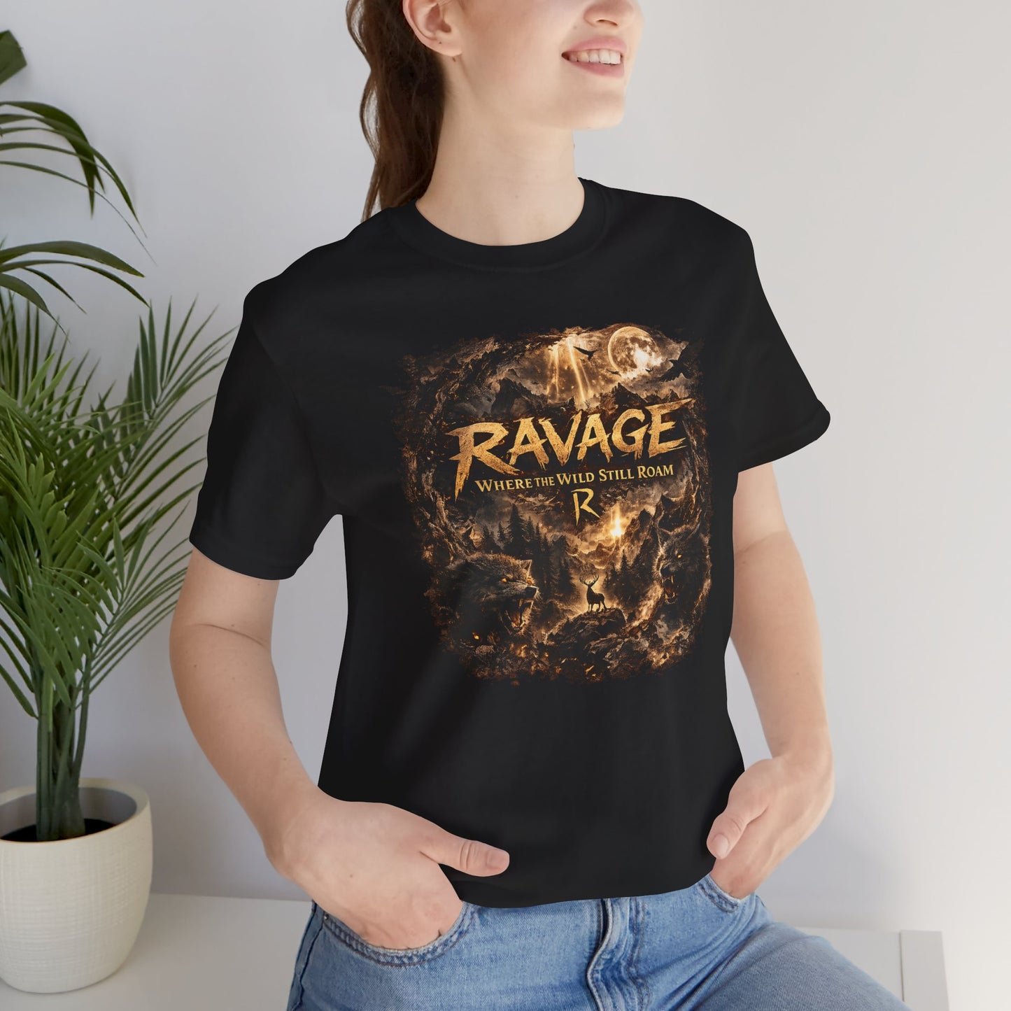 'Ravage Where the Wild Roam' Vintage T-Shirt