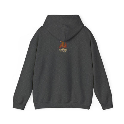 NEW YORK "THE EMPIRE STATE" Unisex Hoodie – Cozy Sweatshirt, Casual Travel Souvenir, Relaxed Streetwear Gift for Nature & City Lovers