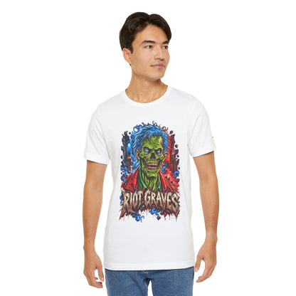 Riot Graves Skull Graphic Tee