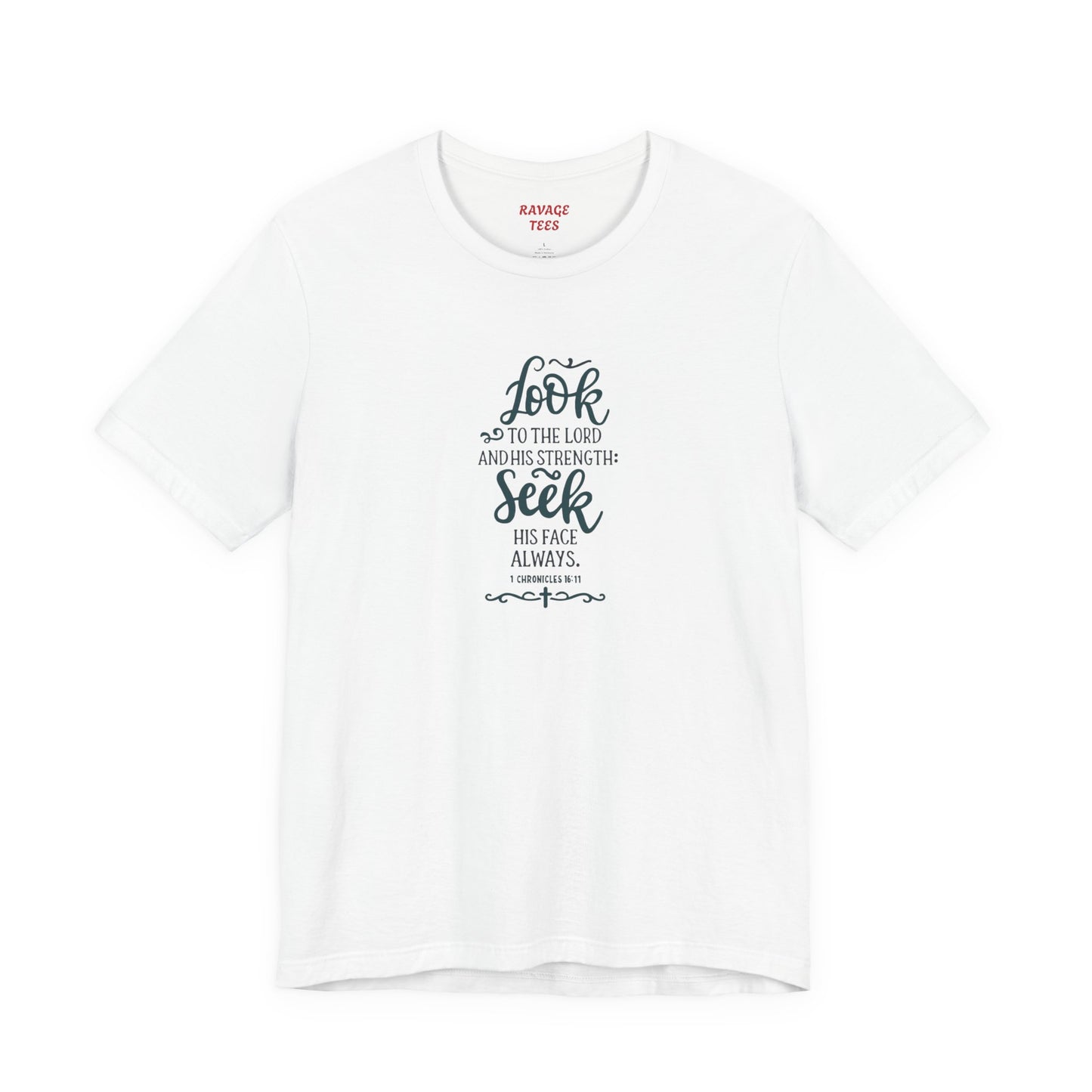 Seek His Guidance Tee: Inspirational Faith Quote Unisex T-Shirt