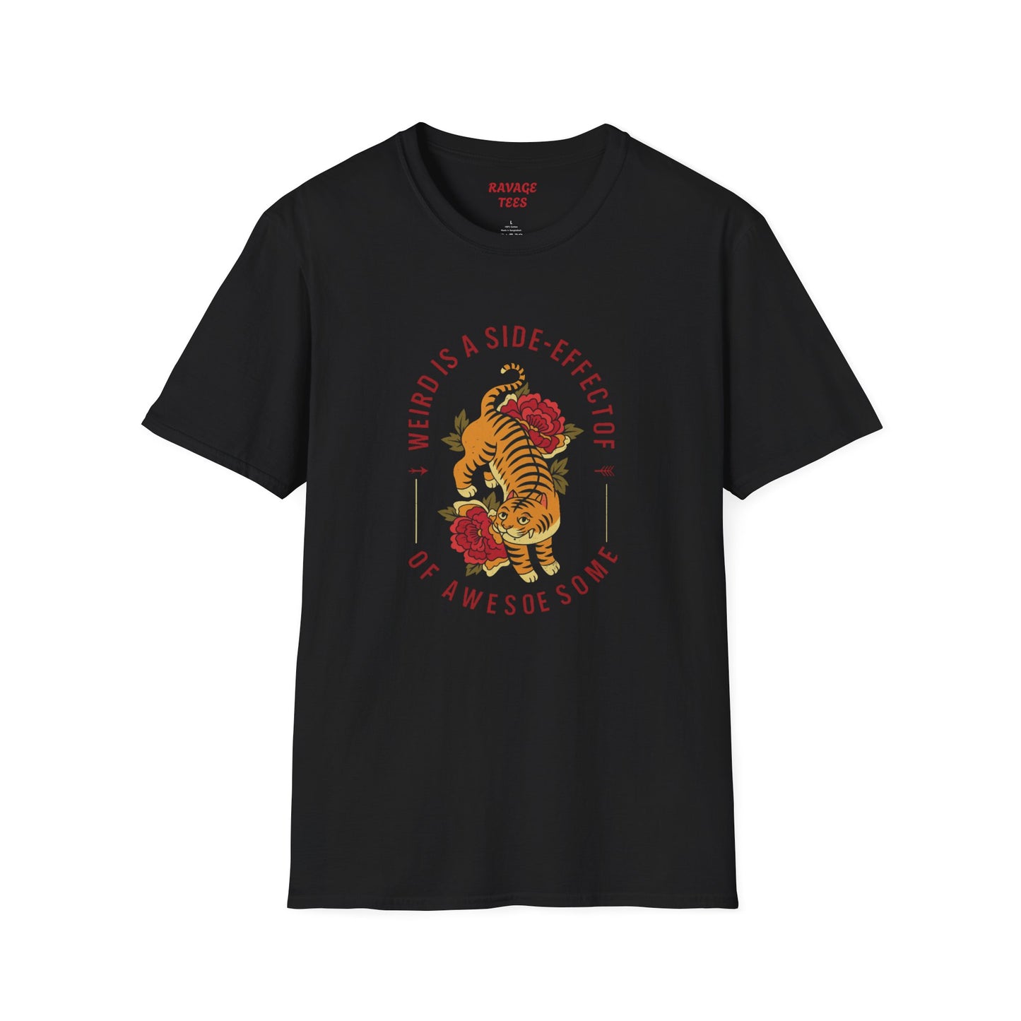 Weird is a Side Effect of Awesome Side Effect Unisex Soft Style T-Shirt