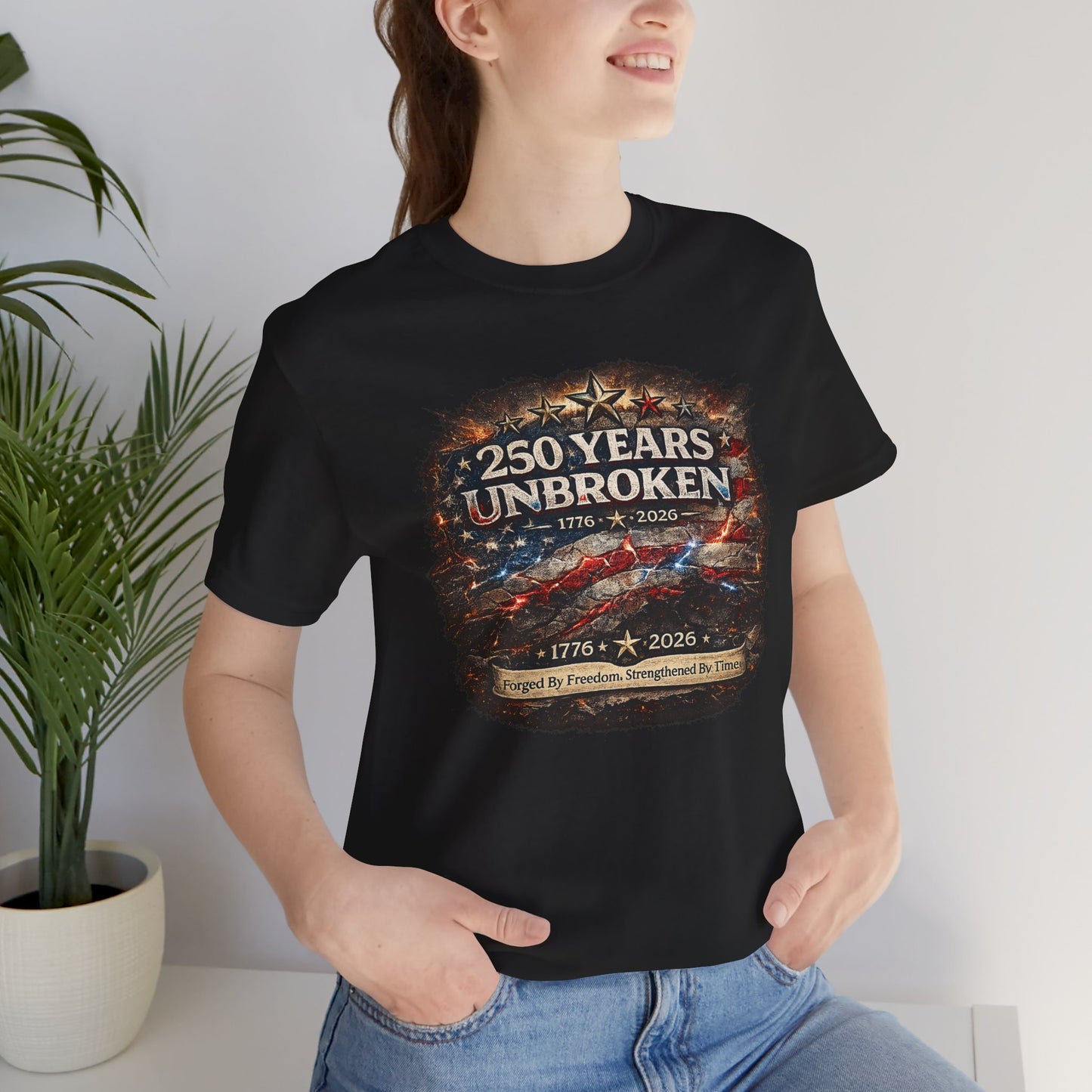 250 Years Unbroken Tee — 1776–2026